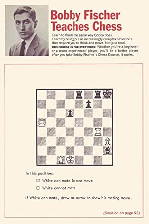 Image du vendeur pour Bobby Fischer Teaches Chess mis en vente par Pieuler Store