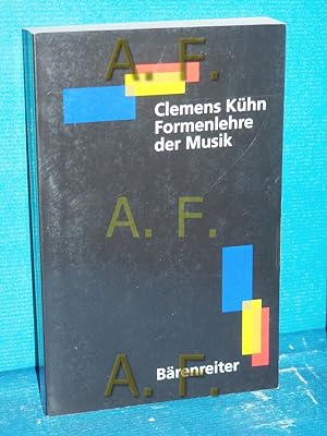 Seller image for Formenlehre der Musik. for sale by Antiquarische Fundgrube e.U.