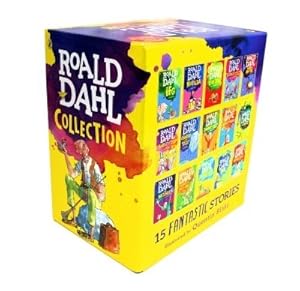 Seller image for Roald Dahl Collection - 15 Paperback Book Boxed Set for sale by Pieuler Store