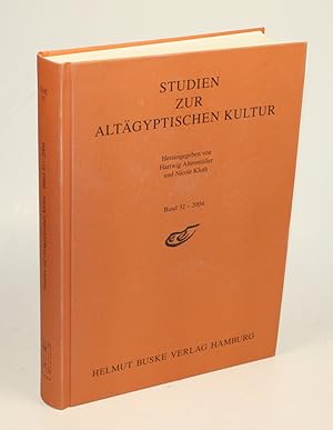 Bild des Verkufers fr Studien zur altgyptischen Kultur. Band 32 - 2004. zum Verkauf von Antiquariat Gallus / Dr. P. Adelsberger