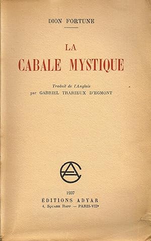 Imagen del vendedor de La cabale mystique a la venta por La Fontaine d'Arthuse