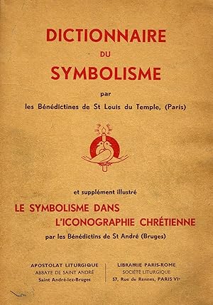 Imagen del vendedor de Dictionnaire du Symbolisme a la venta por La Fontaine d'Arthuse