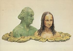 Robert Arneson George & Mone In Baths Of Coloma Sculpture Postcard