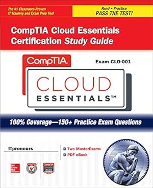 Seller image for CompTIA Cloud Essentials Certification Study Guide (Exam CLO-001) (Certification Press) for sale by Pieuler Store