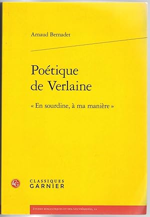 Seller image for Potique de Verlaine. "En sourdine,  ma manire". for sale by Rometti Vincent