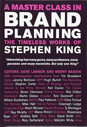 Immagine del venditore per A Master Class in Brand Planning: The Timeless Works of Stephen King venduto da Pieuler Store