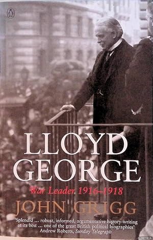 Immagine del venditore per Lloyd George. War Leader 1916-1918 venduto da Klondyke