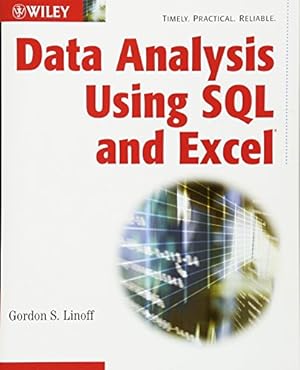 Imagen del vendedor de Data Analysis Using SQL and Excel a la venta por Pieuler Store