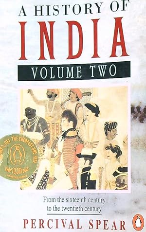 Bild des Verkufers fr A History of India. Vol 2 zum Verkauf von Librodifaccia