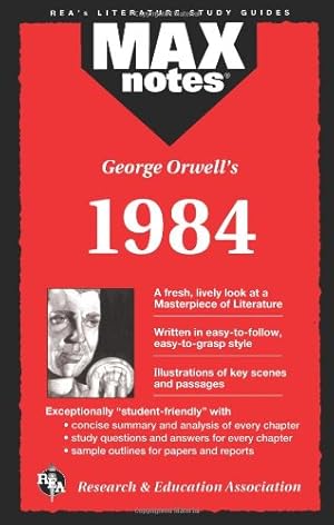 Imagen del vendedor de George Orwell's 1984 (Max Notes) a la venta por Pieuler Store