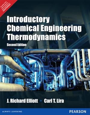 Immagine del venditore per Introductory Chemical Engineering Thermodynamics venduto da Pieuler Store