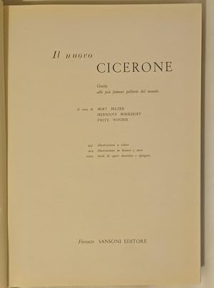 Seller image for Il nuovo Cicerone for sale by librisaggi