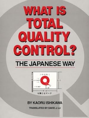 Seller image for What Is Total Quality Control?: The Japanese Way (English and Japanese Edition) for sale by Pieuler Store