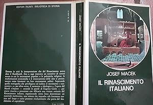 Imagen del vendedor de Il rinascimento italiano a la venta por librisaggi