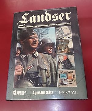 Immagine del venditore per Landser - Uniformes, Equipements, Materiel Personnel Du Soldat Allemand 1939-1945 venduto da Baggins Book Bazaar Ltd