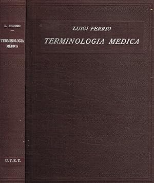 Imagen del vendedor de Terminologia medica a la venta por Biblioteca di Babele