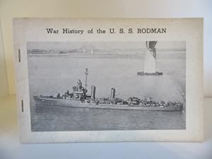 Bild des Verkufers fr War History of the U.S.S. Rodman zum Verkauf von BRIMSTONES