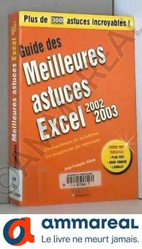 Image du vendeur pour GUID MEIL AST EXCEL 2002-2003 mis en vente par Ammareal