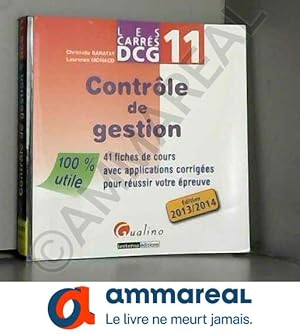 Bild des Verkufers fr Carres DCG 11 - contrle de gestion zum Verkauf von Ammareal