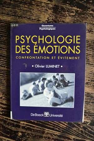 Seller image for Psychologie des motions - Confrontation et vitement for sale by Un livre en poche