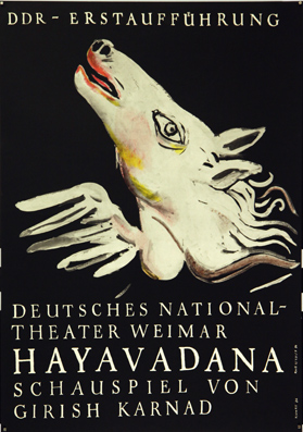 Plakat - Hayavadana. Lithographie.