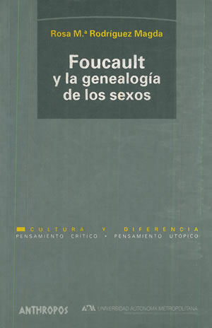 Imagen del vendedor de FOUCAULT Y LA GENEALOGA DE LOS SEXOS. a la venta por Librera Anticuaria Galgo