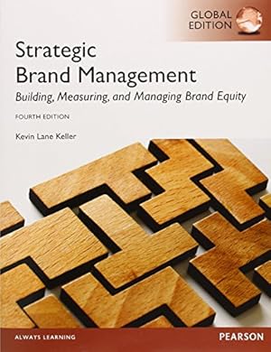 Seller image for Strategic Brand Managment: Building, Measuring, and Managing Brand Equity for sale by Pieuler Store