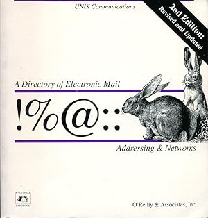 Seller image for A Directory of Electronic Mail Addressing & Networks for sale by Godley Books