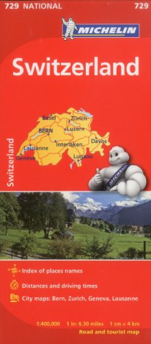 Immagine del venditore per Michelin Switzerland Map 729 (Maps/Country (Michelin)) venduto da Pieuler Store