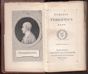 Bild des Verkufers fr Publius Terentius Afer. - Der Band enthlt die Theaterstcke Andria, Eunuchus, HeautonTirorumenos, Hecyra, Adelphi, Phormio. zum Verkauf von Antiquariat Carl Wegner