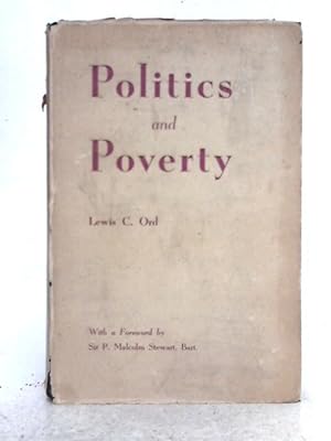 Seller image for Politics and Poverty for sale by World of Rare Books