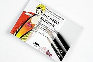 Image du vendeur pour Art Deco Fashion: Postcard Colouring Book (Multilingual Edition) mis en vente par Pieuler Store