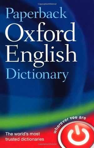 Seller image for Paperback Oxford English Dictionary for sale by Pieuler Store