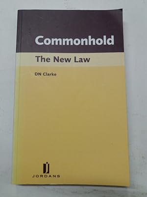 Bild des Verkufers fr Commonhold. The New Law. zum Verkauf von Plurabelle Books Ltd