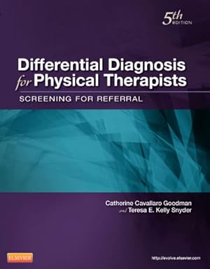 Imagen del vendedor de Differential Diagnosis for Physical Therapists: Screening for Referral (Differential Diagnosis In Physical Therapy) a la venta por Pieuler Store