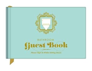 Seller image for Knock Knock Bathroom Guest Book (50012) for sale by Pieuler Store