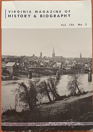 Seller image for Virginia Magazine of History & Biography, Vol. 26, no. 3 2018 for sale by Reilly Books