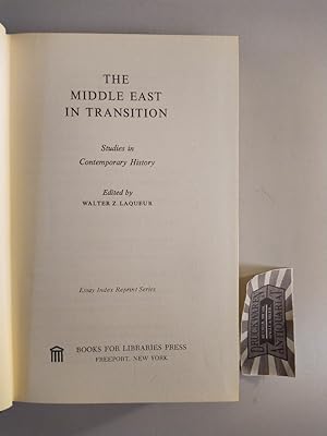 Imagen del vendedor de The Middle East in Transition. Studies in Contemporary History. a la venta por Druckwaren Antiquariat