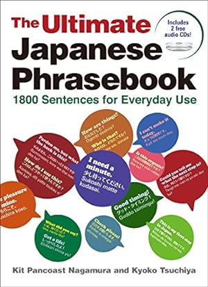 Seller image for The Ultimate Japanese Phrasebook: 1800 Sentences for Everyday Use for sale by Pieuler Store