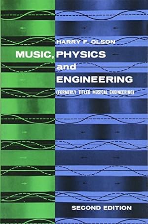 Seller image for Music, Physics and Engineering (Dover Books on Music) for sale by Pieuler Store