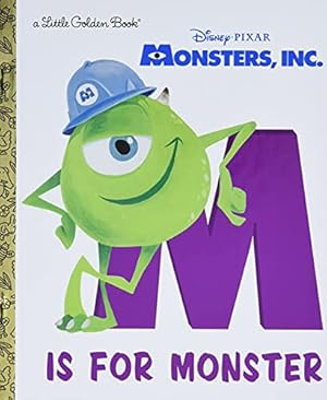 Imagen del vendedor de Monsters, Inc.: M Is for Monster (Little Golden Books (Random House)) a la venta por Pieuler Store