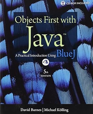 Seller image for Objects First with Java: A Practical Introduction Using BlueJ (5th Edition) for sale by Pieuler Store