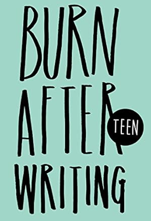 Imagen del vendedor de Burn After Writing Teen a la venta por Pieuler Store