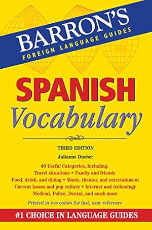 Seller image for Spanish Vocabulary (Barron's Vocabulary) for sale by Pieuler Store