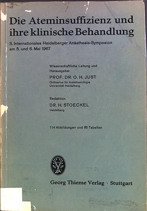Seller image for Die Ateminsuffizienz und ihre klinische Behandlung for sale by books4less (Versandantiquariat Petra Gros GmbH & Co. KG)