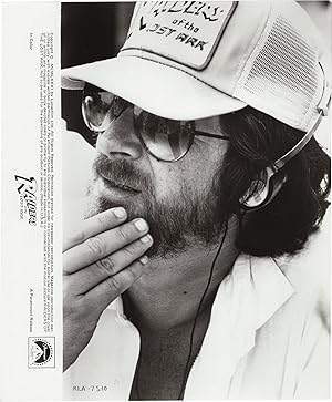 Raiders of the Lost Ark (Original photograph of Steven Spielberg on the set of the 1981 film)