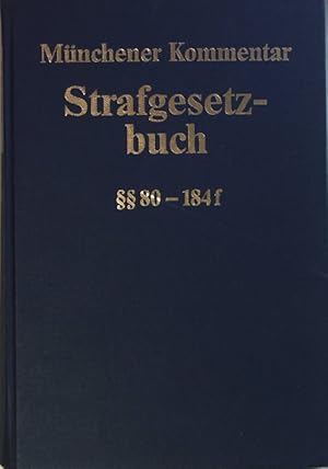 Seller image for Mnchener Kommentar zum Strafgesetzbuch: BAND 2/ 2:  80 - 184 f StGB. for sale by books4less (Versandantiquariat Petra Gros GmbH & Co. KG)