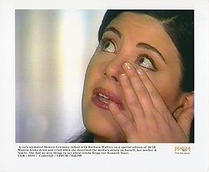 Seller image for 20/20 (Two original photographs of Monica Lewinsky from the 1999 television interview) for sale by Royal Books, Inc., ABAA