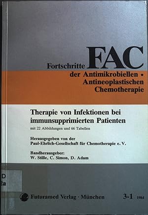 Imagen del vendedor de Therapie von Infektionen bei immunsupprimierten Patienten. FAC ; Bd. 3,1 a la venta por books4less (Versandantiquariat Petra Gros GmbH & Co. KG)