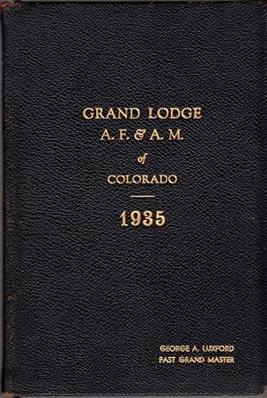 Grand Lodge A.F. & A.M. Of Coloradov 1935